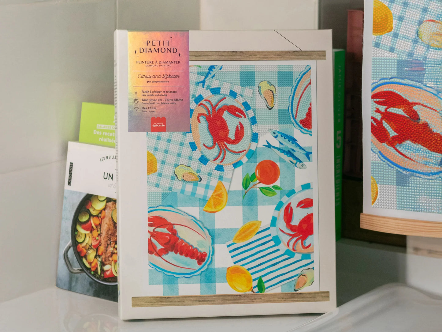 Coffret Petit Diamond - Diamond Painting Citrus and Lobster