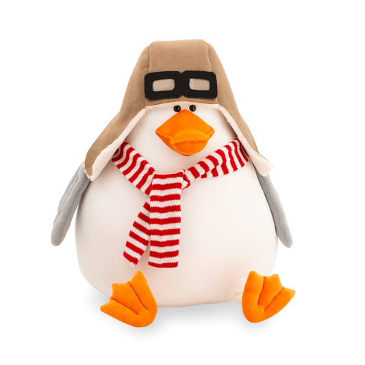 PELUCHE grande oie 'aviatrice'