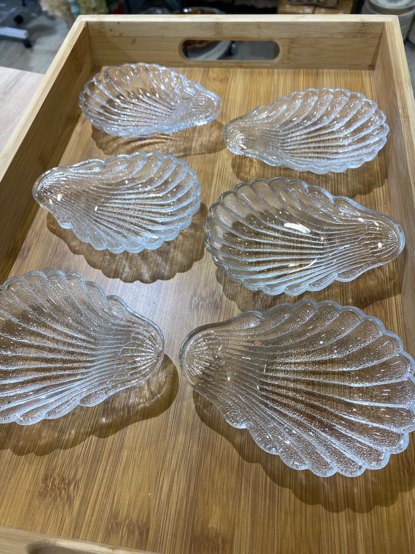 Lot de 6 coupelles coquillage vintage