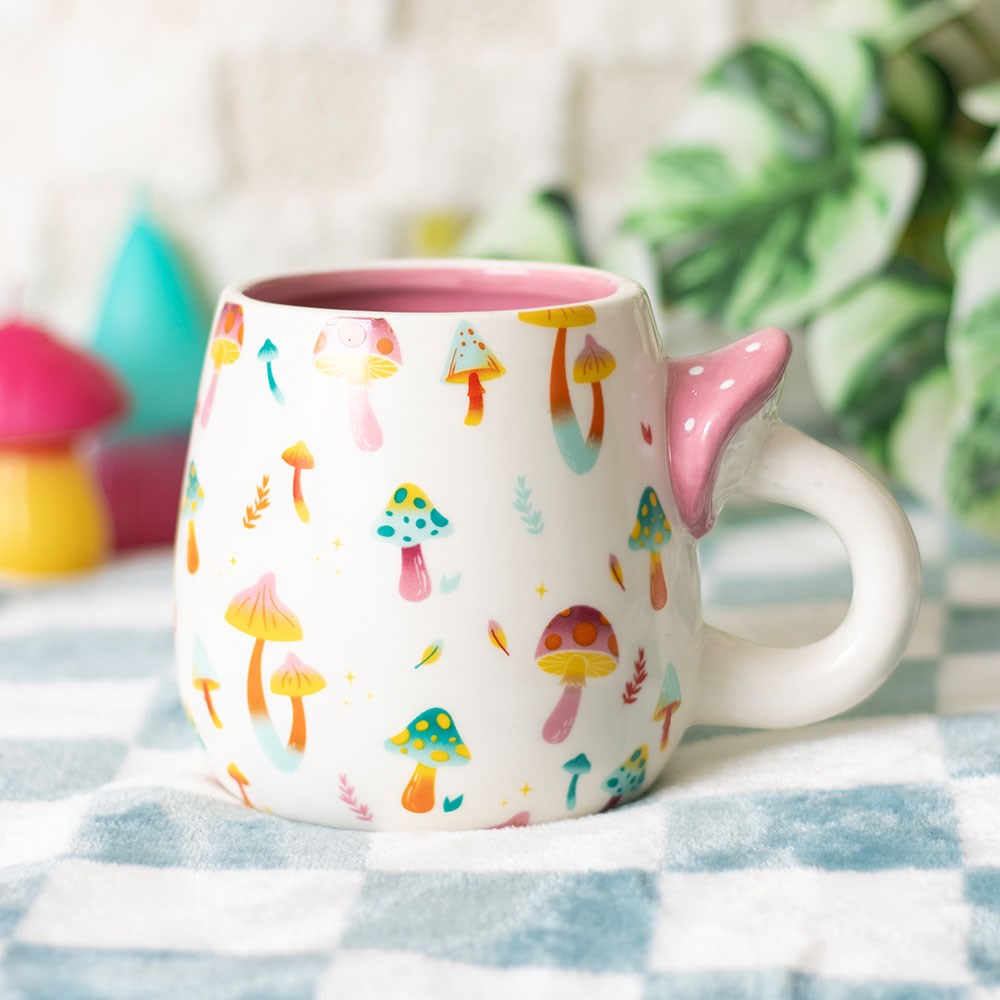 MUG anse en forme de champignon