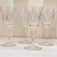 Lot de 4 verres à eau Modèle Marigny cristal de Sèvres