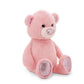 PELUCHE Fluffy l'ours rose
