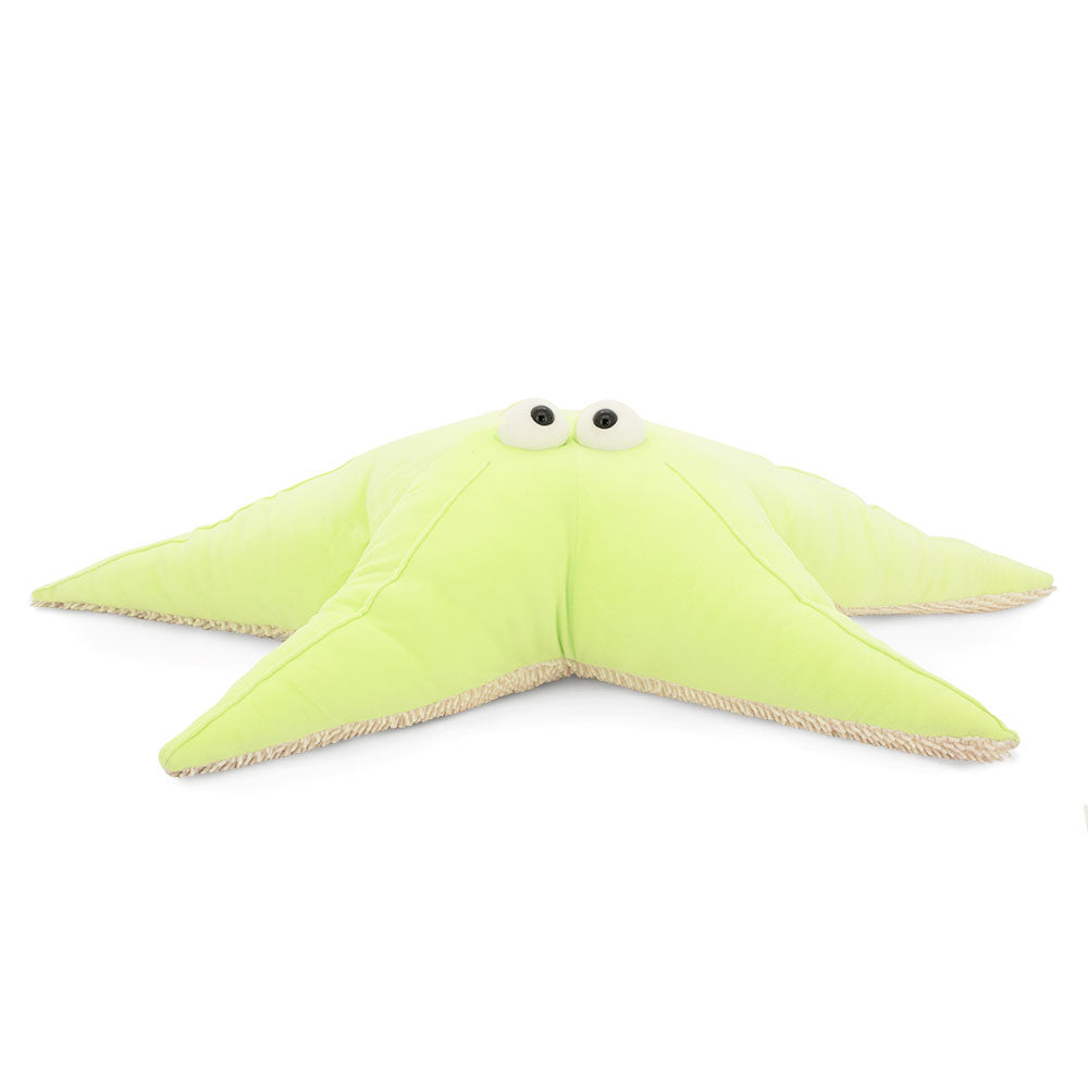 GRANDE PELUCHE étoile de mer verte