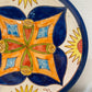Assiette décorative artisanale terre cuite