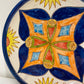Assiette décorative artisanale terre cuite