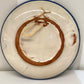 Assiette décorative artisanale terre cuite
