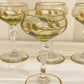 Série de 4 verres à liqueur anciens