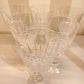 Lot 6 verres à Eau cristal modèle Pompadour