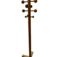 Porte manteau bois 1970 design scandinave