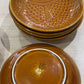 LOT DE 6 ASSIETTES CREUSES "POISSON"