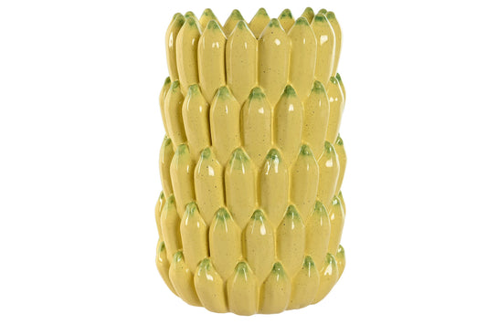 Vase en grès 'bananes'