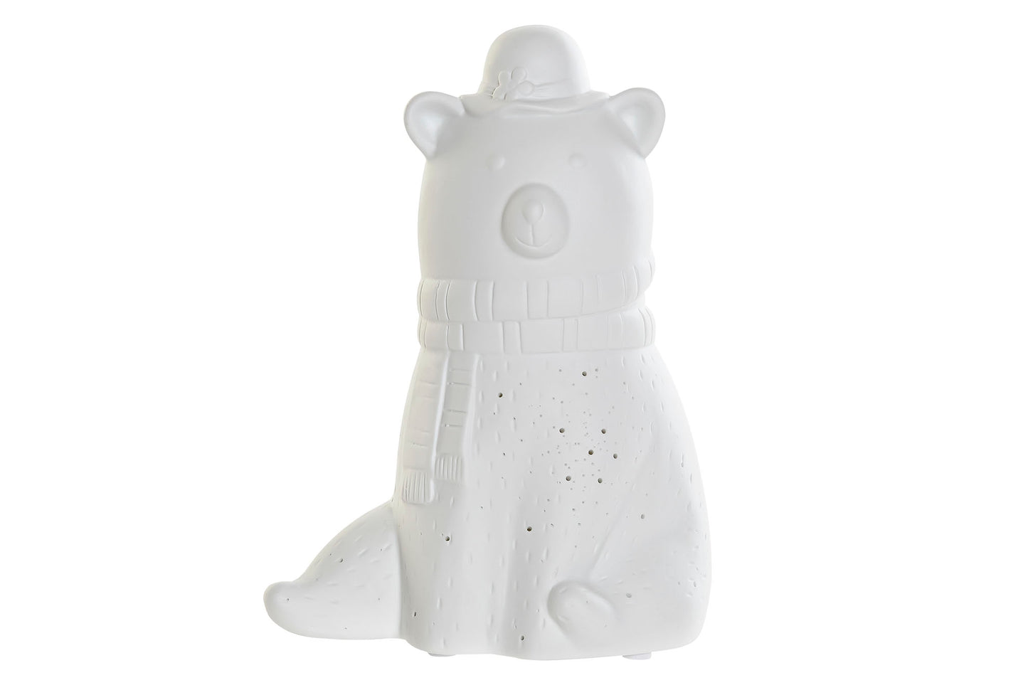 LAMPE en PORCELAINE 'OURS BLANC'