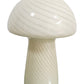 Lampe à poser en verre 'champignon'