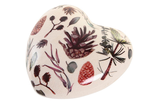 COEUR en FAÏENCE 11X11X4 cm