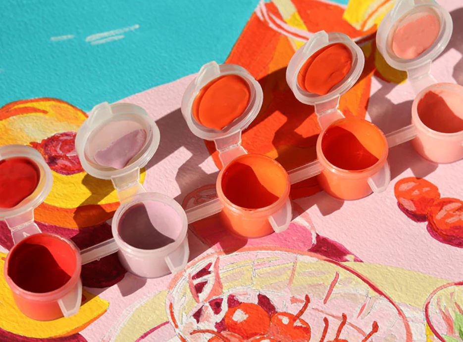 Coffret peinture au numéro - Summer Dreams par Sun Lee
