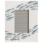 Cadre Photo Bois de Manguier et Verre 20,5x2x25,5 cm Poissons