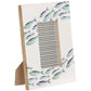 Cadre Photo Bois de Manguier et Verre 20,5x2x25,5 cm Poissons