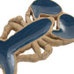 Centre De Table Manguier 25x18x2,5 cm Bleu