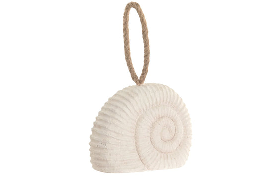 Arrêt De Porte Ciment 20x8x16 cm Blanc