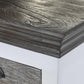 Commode Manguier Verre 165x45,7x105,4 cm Gris