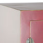 Armoire Sapin MDF 85,5x50,5x186,2 cm Rouge