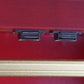 Armoire Sapin MDF 85,5x50,5x186,2 cm Rouge