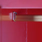Armoire Sapin MDF 85,5x50,5x186,2 cm Rouge