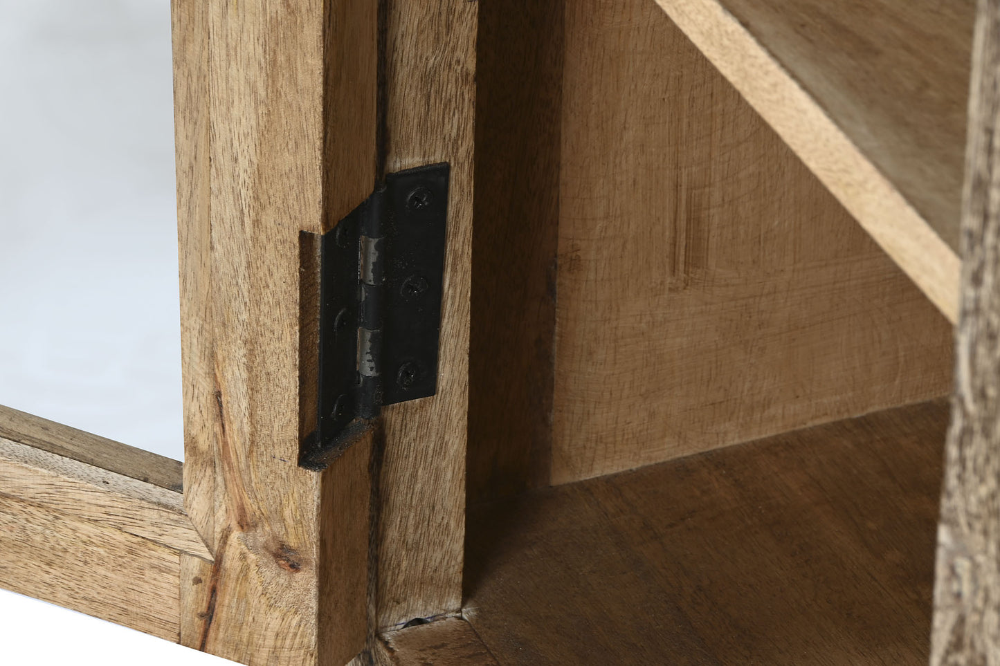 Meuble de bar bois de manguier naturel