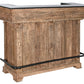 Meuble de bar bois de manguier naturel