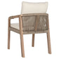 Ensemble Table à Manger en acacia + 6 fauteuils - 170 x 90 x 75 cm
