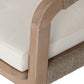 Ensemble Table à Manger en acacia + 6 fauteuils - 170 x 90 x 75 cm