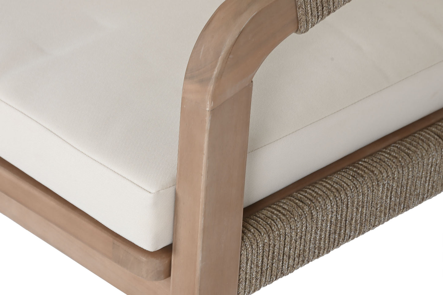 Ensemble Table à Manger en acacia + 6 fauteuils - 170 x 90 x 75 cm