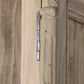 Vitrine Bois Recyclé 130x55x209 cm Naturel