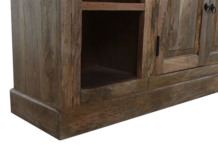 Étagère Manguier Métal 248x38x221 cm Escalier Naturel
