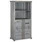 Étagère Métal MDF 87x44x168,5 cm Gris