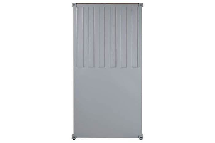 Étagère Métal MDF 87x44x168,5 cm Gris
