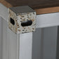 Étagère Métal MDF 87x44x168,5 cm Gris