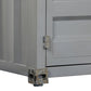 Étagère Métal MDF 87x44x168,5 cm Gris