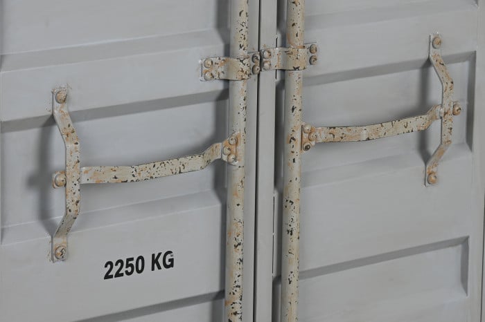 Étagère Métal MDF 87x44x168,5 cm Gris