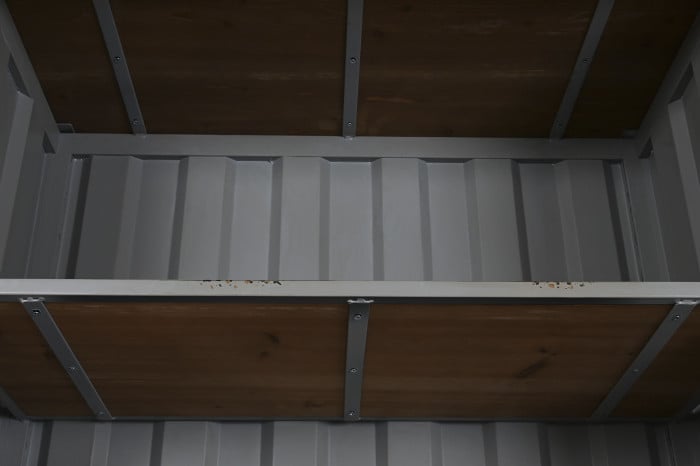 Étagère Métal MDF 87x44x168,5 cm Gris