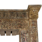 Meuble de bar en teck sculpté