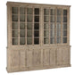 Vitrine XXL Teck Manguier 270x43x244 cm Naturel