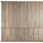 Vitrine XXL Teck Manguier 270x43x244 cm Naturel