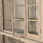 Vitrine XXL Teck Manguier 270x43x244 cm Naturel