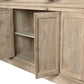 Vitrine XXL Teck Manguier 270x43x244 cm Naturel
