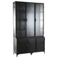 Vitrine Métal XXL 2 Corps 142x47x240 cm