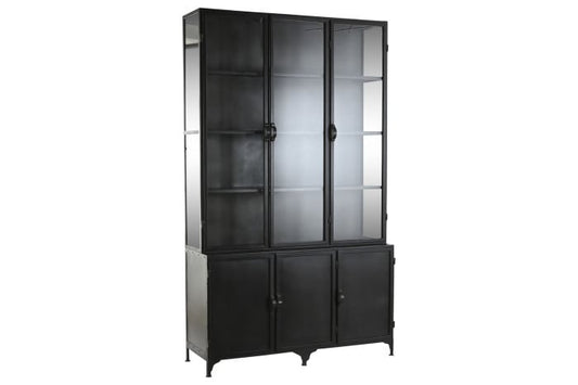 Vitrine Métal XXL 2 Corps 142x47x240 cm