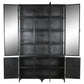 Vitrine Métal XXL 2 Corps 142x47x240 cm