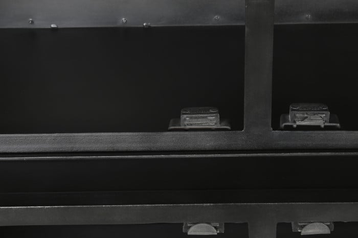 Vitrine Métal XXL 2 Corps 142x47x240 cm