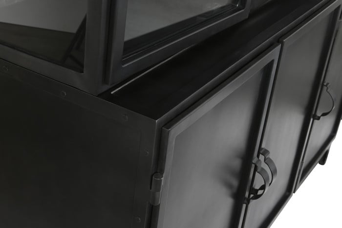 Vitrine Métal XXL 2 Corps 142x47x240 cm